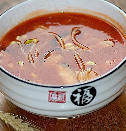 韩式酸辣菌菇汤的做法