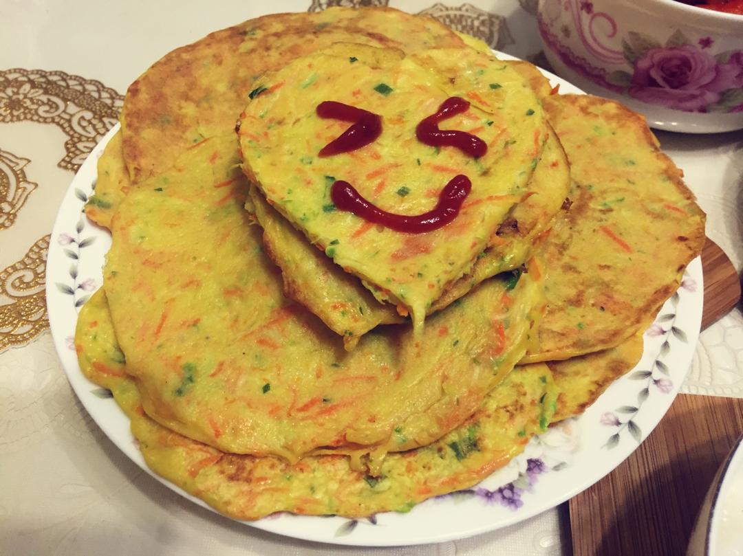 西葫芦鸡蛋饼