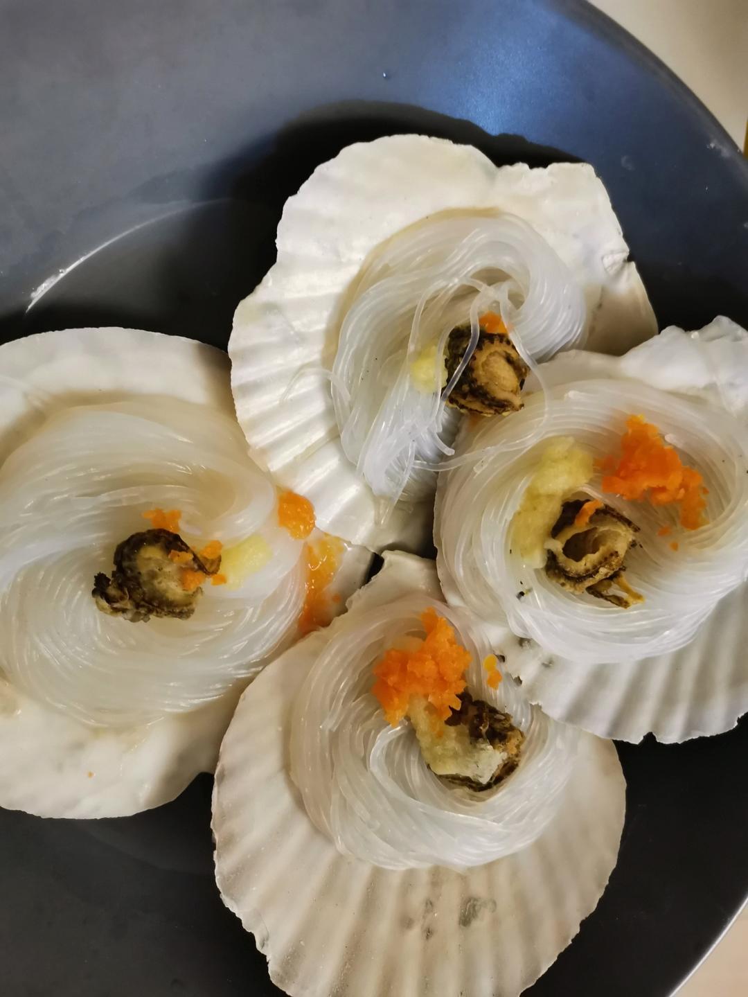 蒜蓉粉丝蒸扇贝