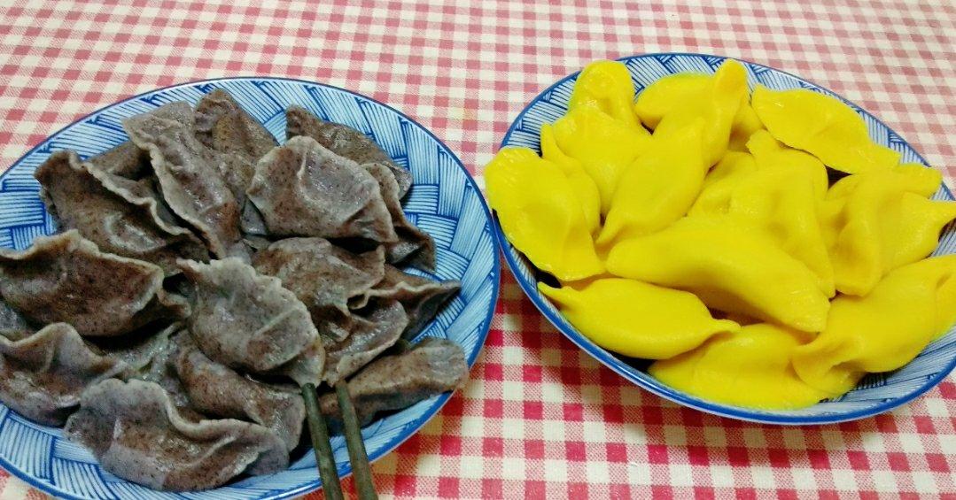 猪肉白菜馅制作（彩色饺子）