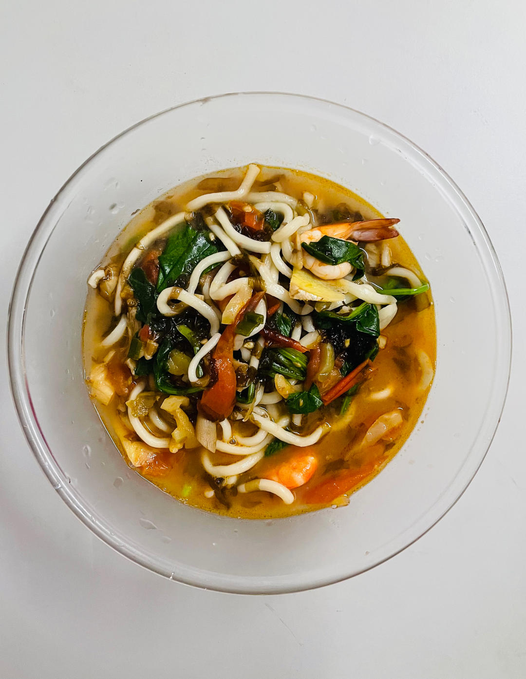 虾仁西红柿热汤面丨健康·三餐<好好吃饭8>