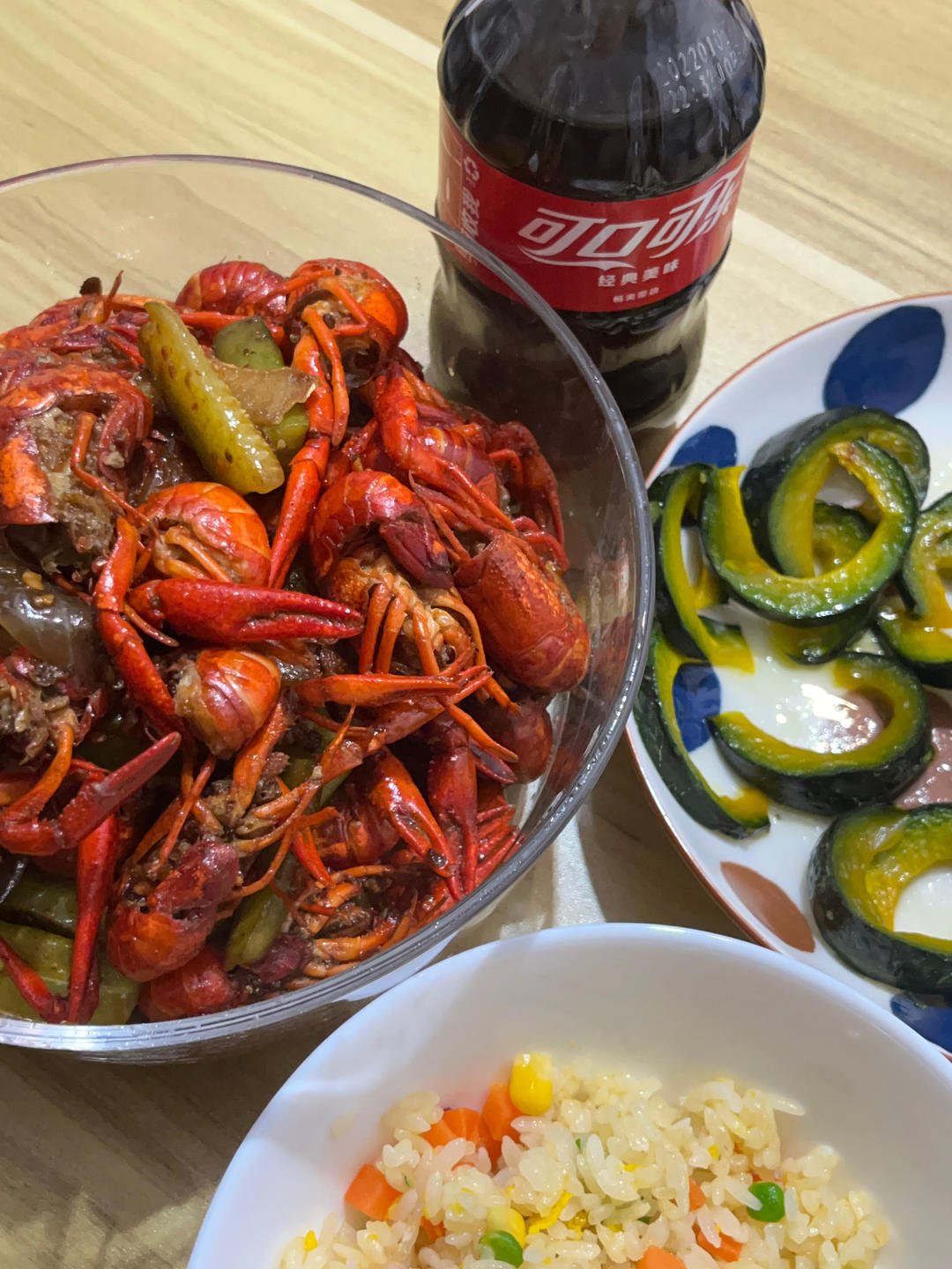 香辣小龙虾（用火锅底料）