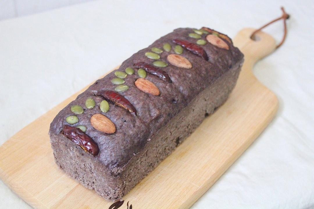 奶香黑芝麻发糕