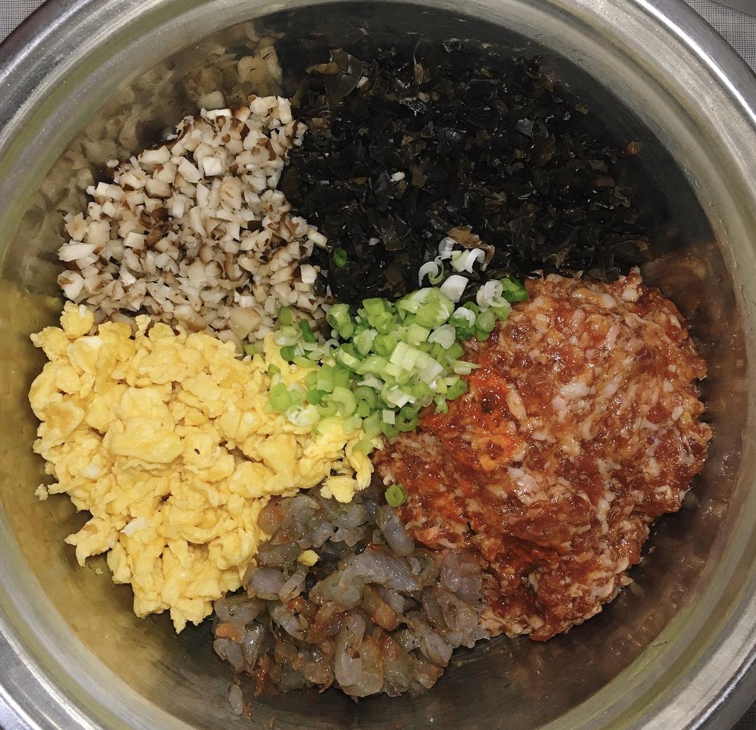 家庭版三鲜馅饺子（虾仁）-果果美厨