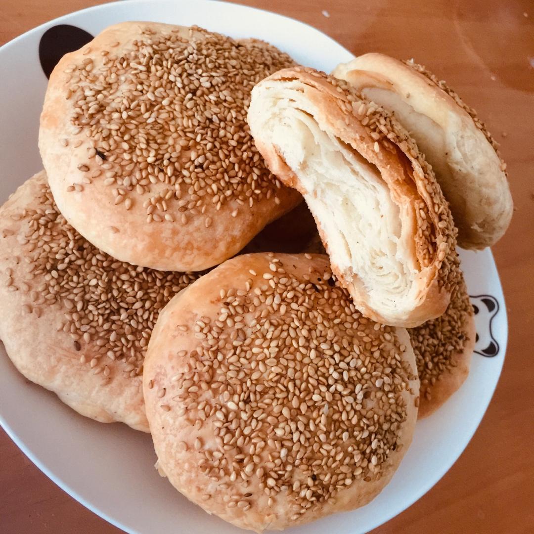 油酥烧饼(比麻酱烧饼更美味)