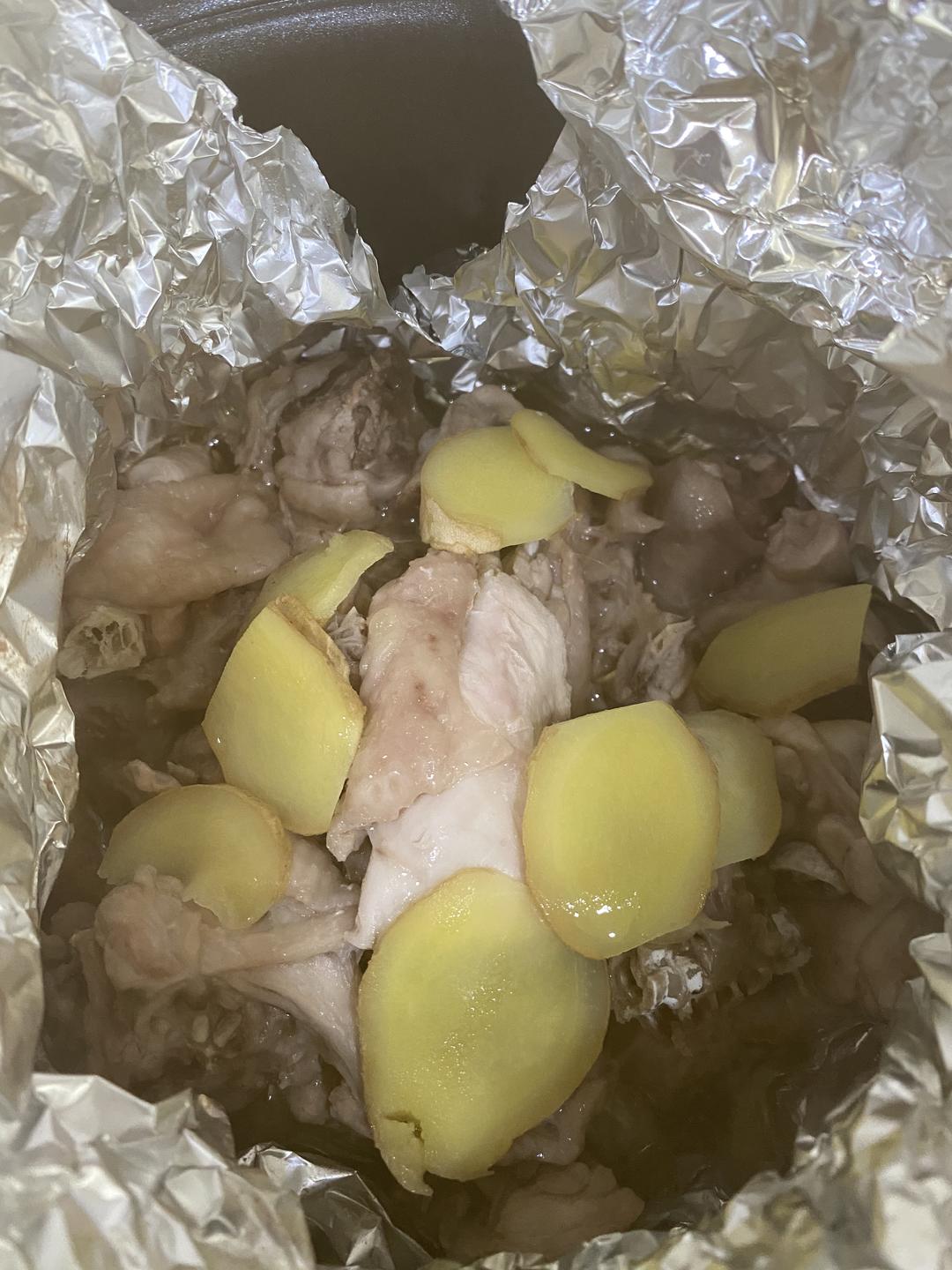 生酮版电饭煲蒸鸡（生酮、纯肉菜谱）的做法