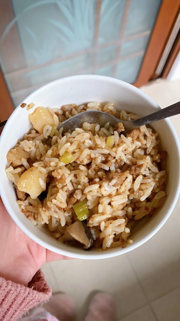 ㊙️香菇土豆肉沫拌饭❗️比外卖还好吃