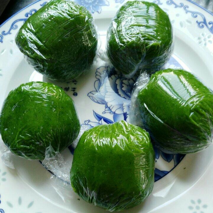 自制青团