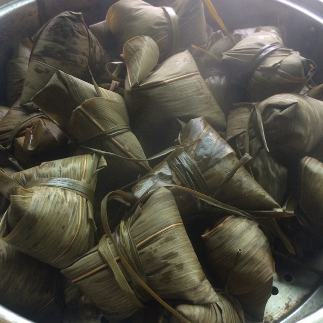 旧时光27做的肉粽子