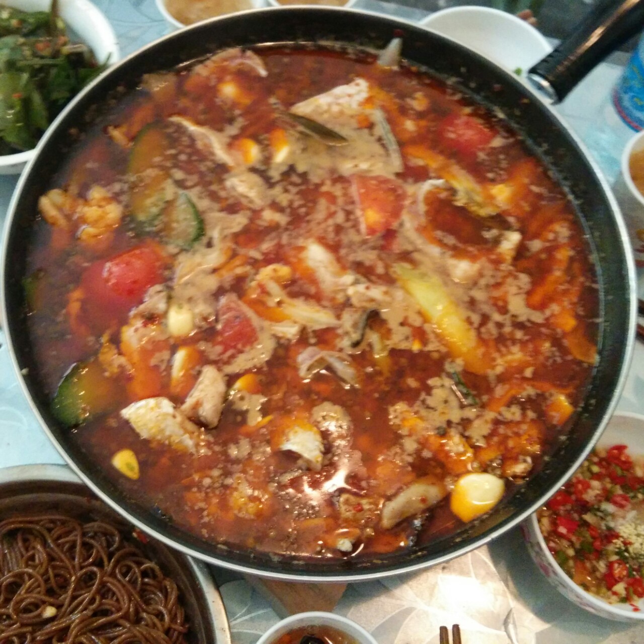 鱼式自制火锅