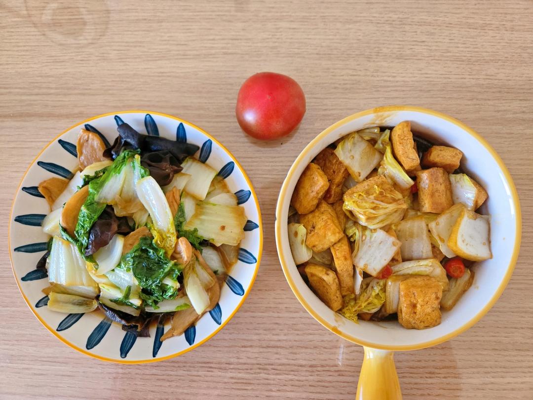 三分钟真香猪油炒白菜/黄心菜