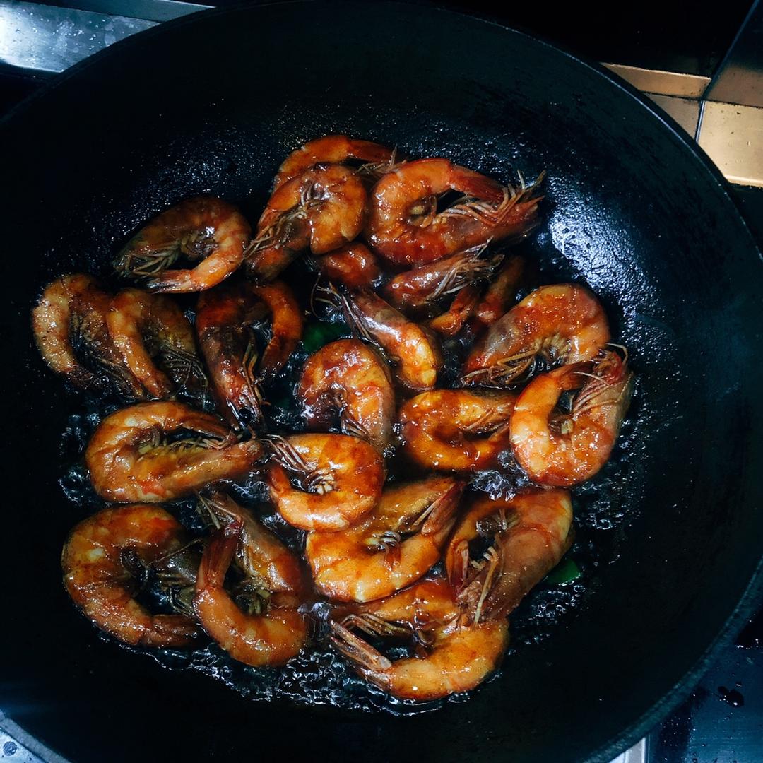 油焖大虾