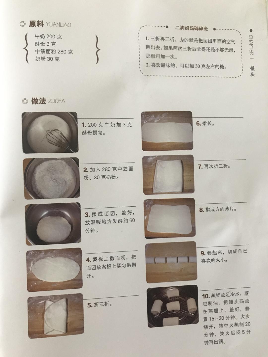 纯奶手撕吐司的做法 步骤1