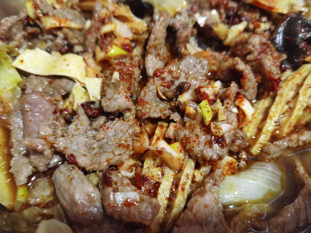水煮肉片（吃不够的下饭菜）