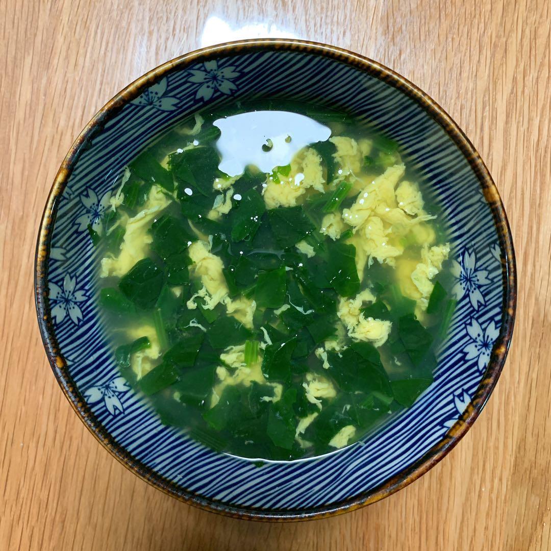 裙带菜蛋花汤