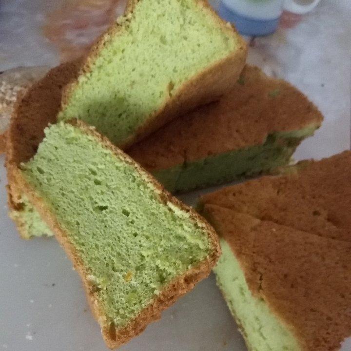 香菜戚风:不随便是谁的菜（落甜视频）的做法