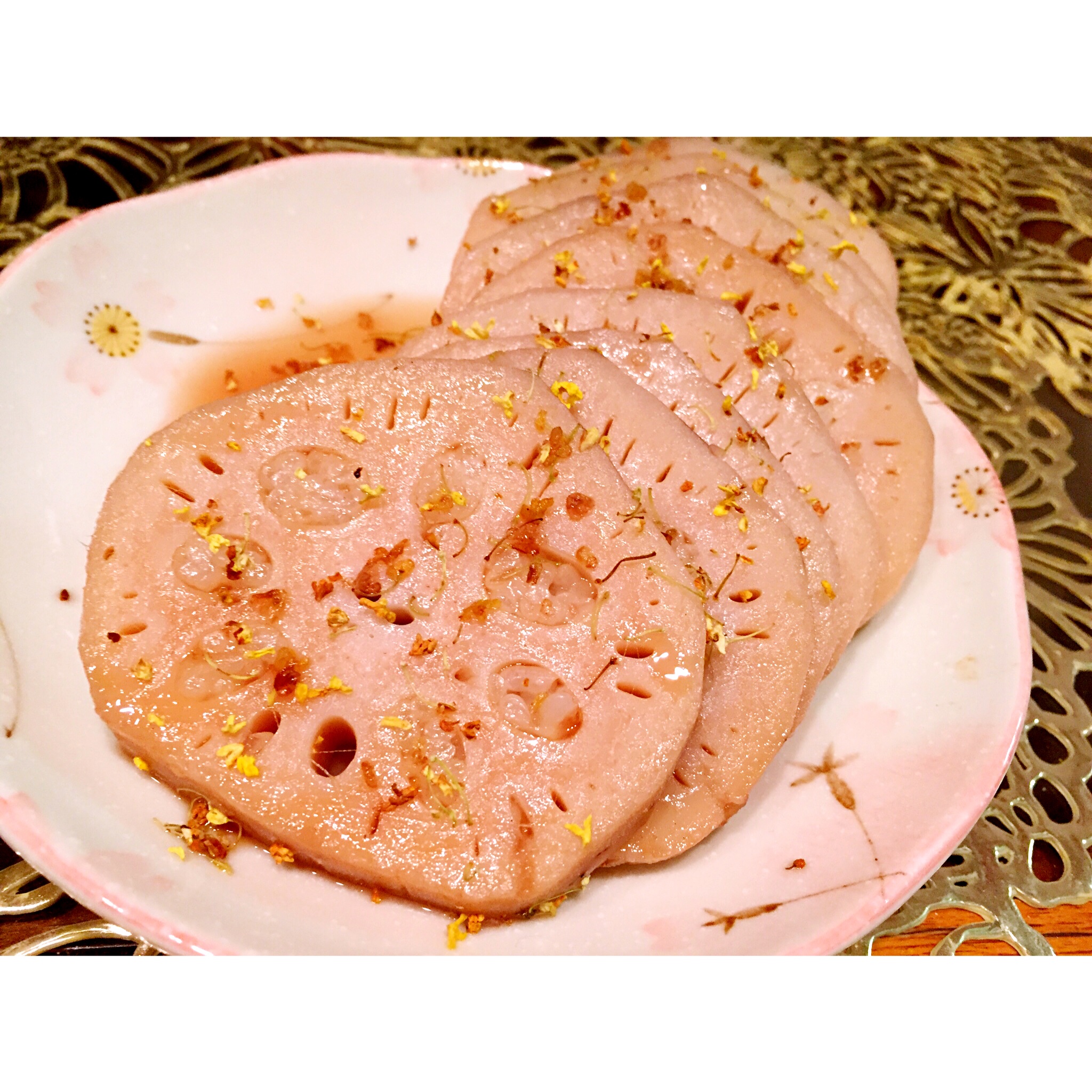 桂花糯米藕