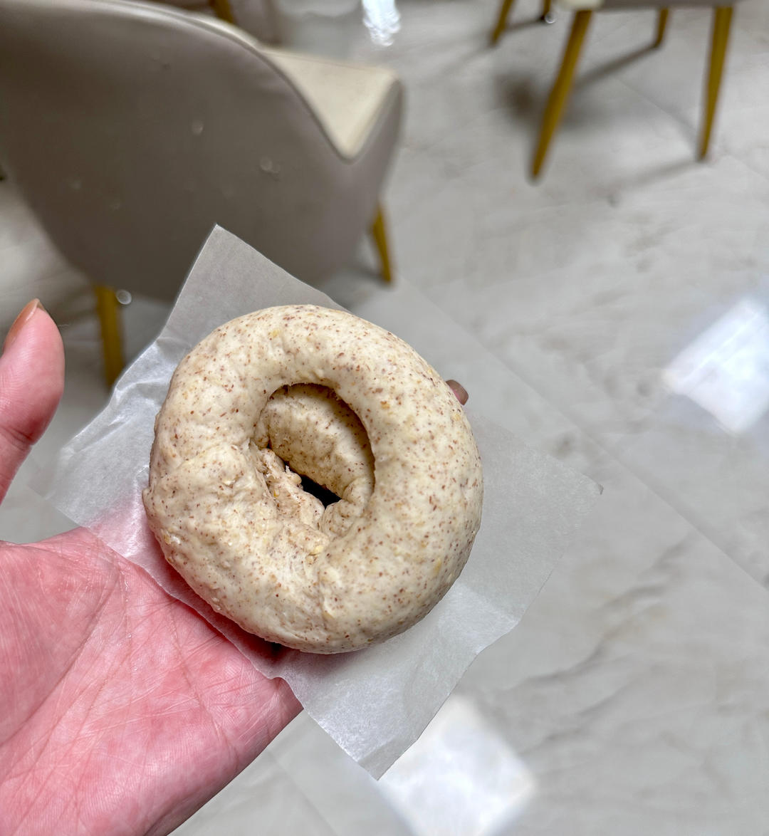 四季减脂神物6⃣️：牛奶燕麦全麦贝果