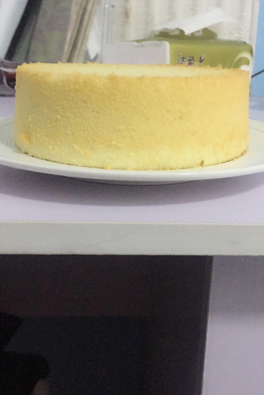 6寸原味戚风蛋糕