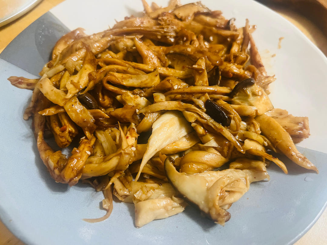 会上瘾的手撕杏鲍菇