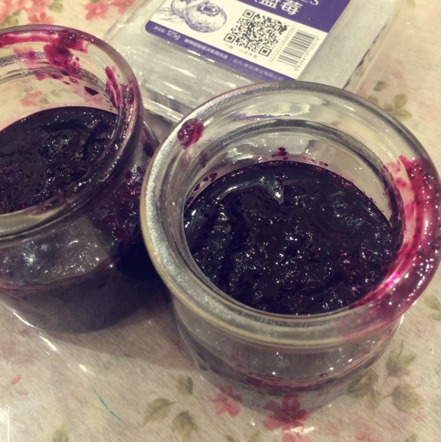蓝莓果酱