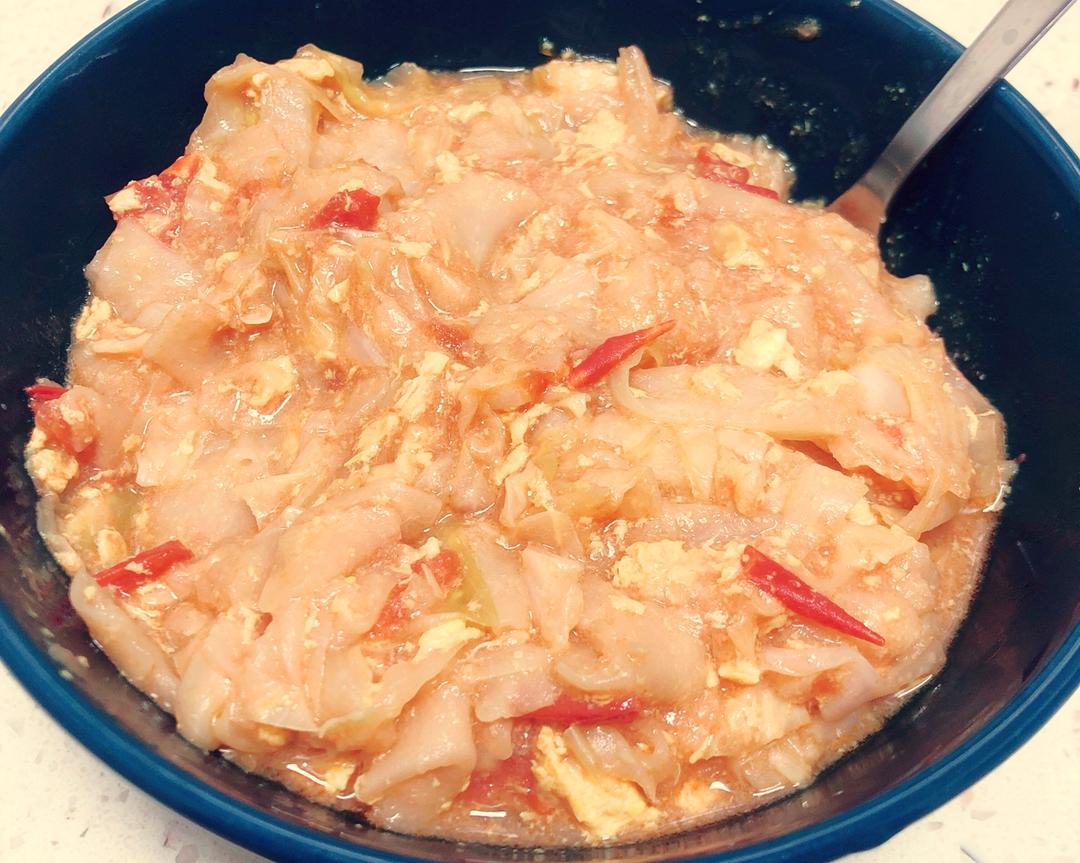 蔬菜烩饼