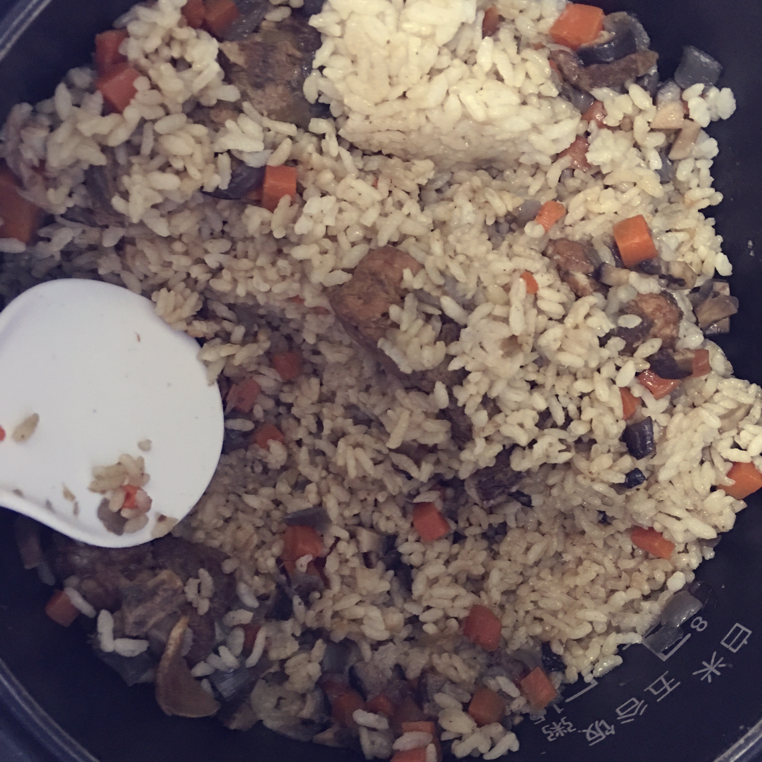 喷香排骨焖饭（爆好吃）