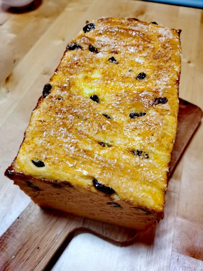 手撕蔓越莓炼乳吐司