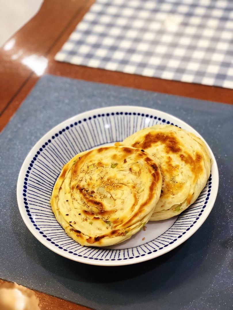 葱花手抓饼