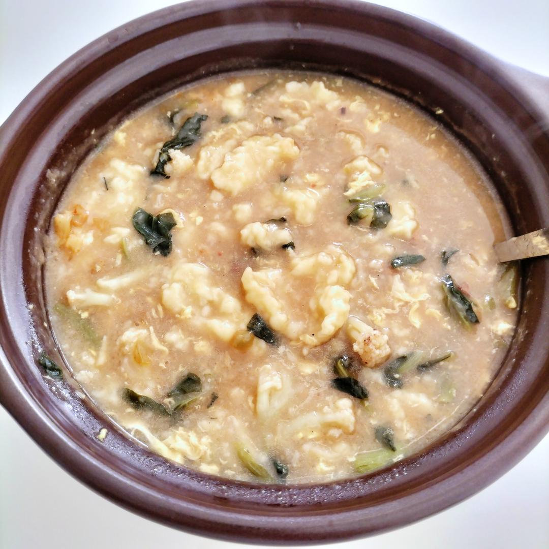 女儿连吃三碗的快手面疙瘩