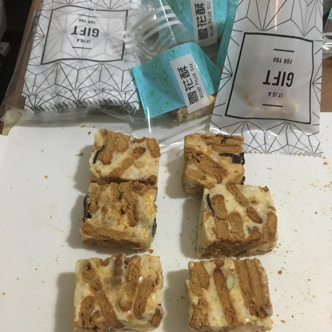 风靡吃货圈的雪花酥