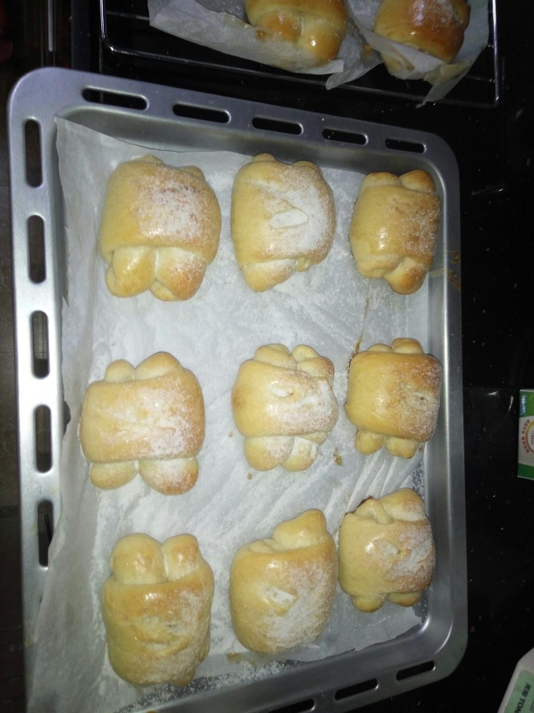 松软牛奶卷牛奶面包