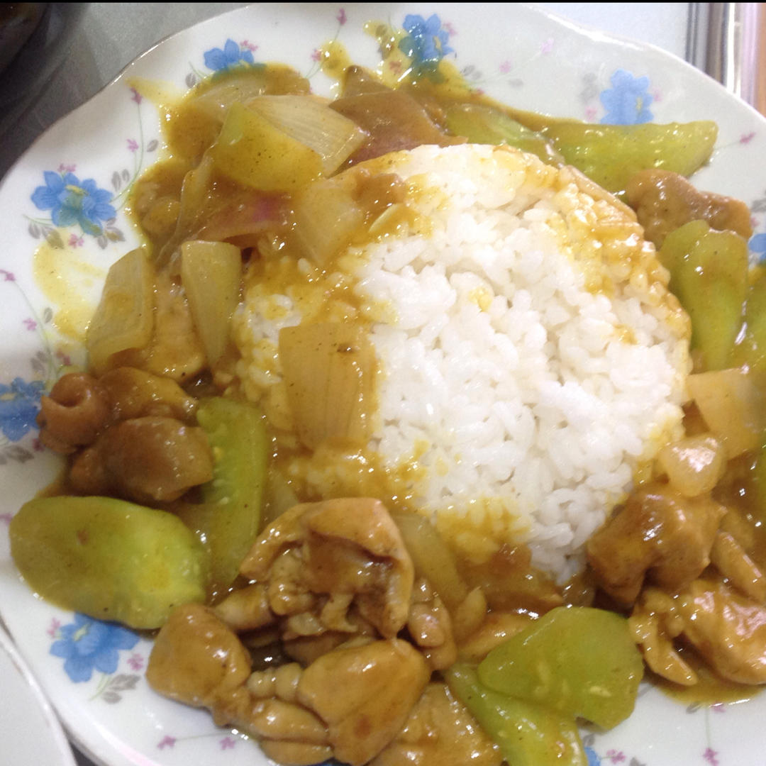 咖喱鸡块