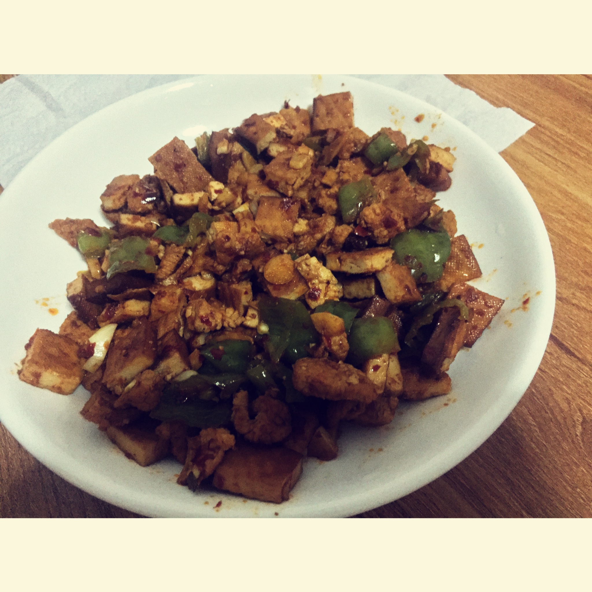 下饭神器---老干妈炒香干