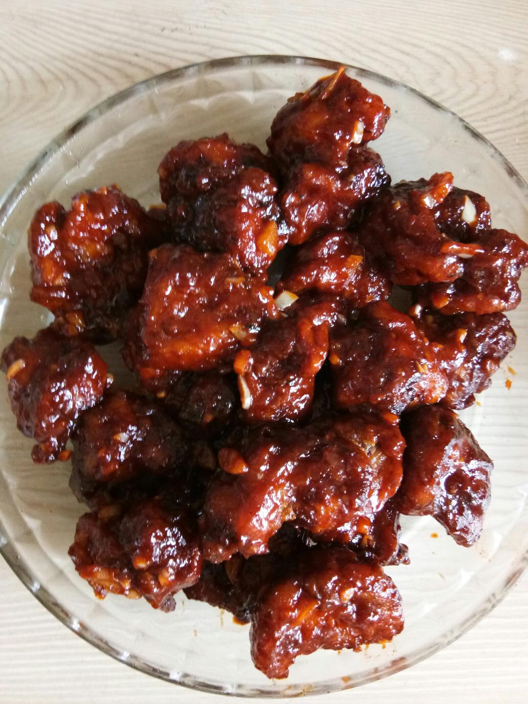 大浪淘沙6kg3做的韩式辣酱炸鸡块