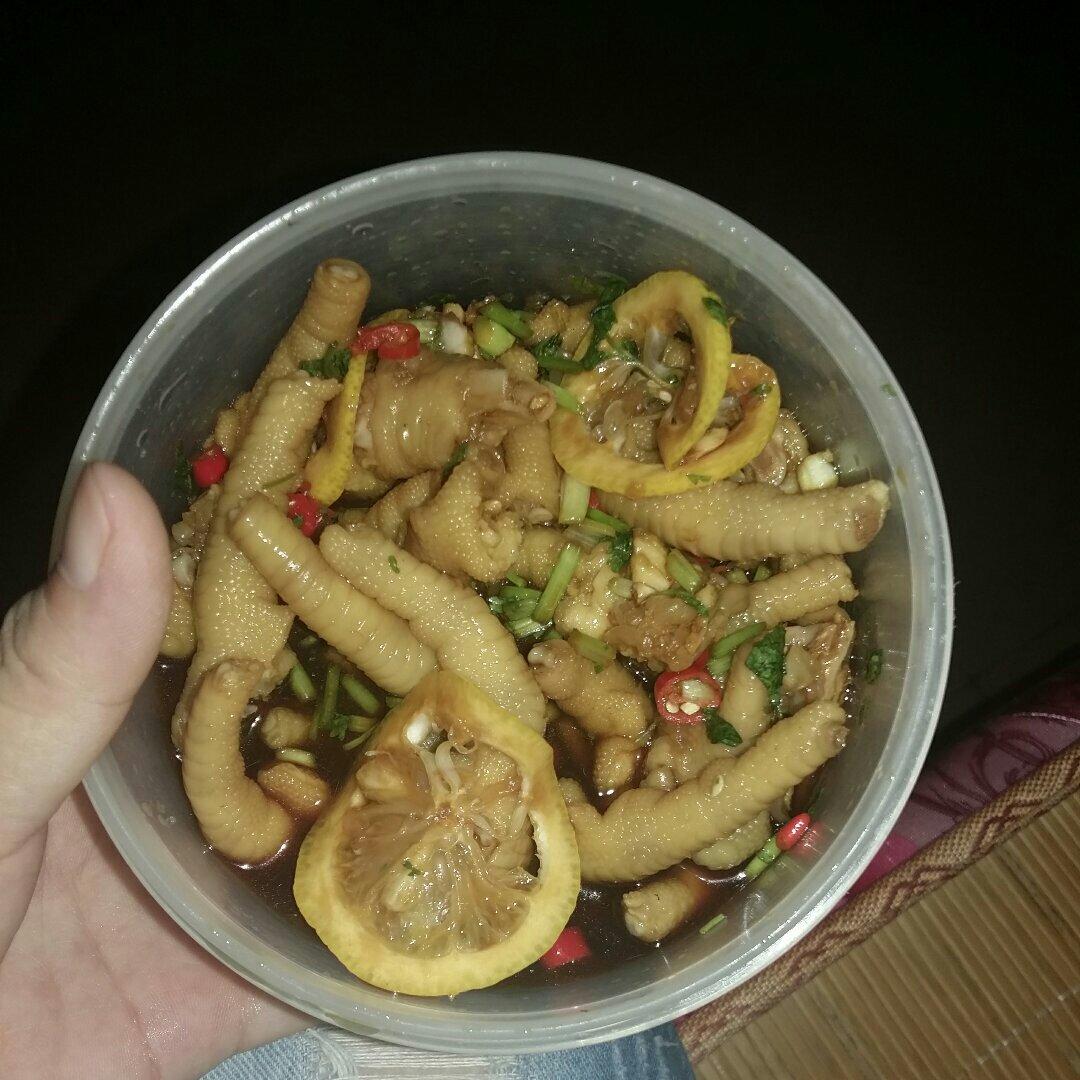 超好吃的🍋酸辣凤爪