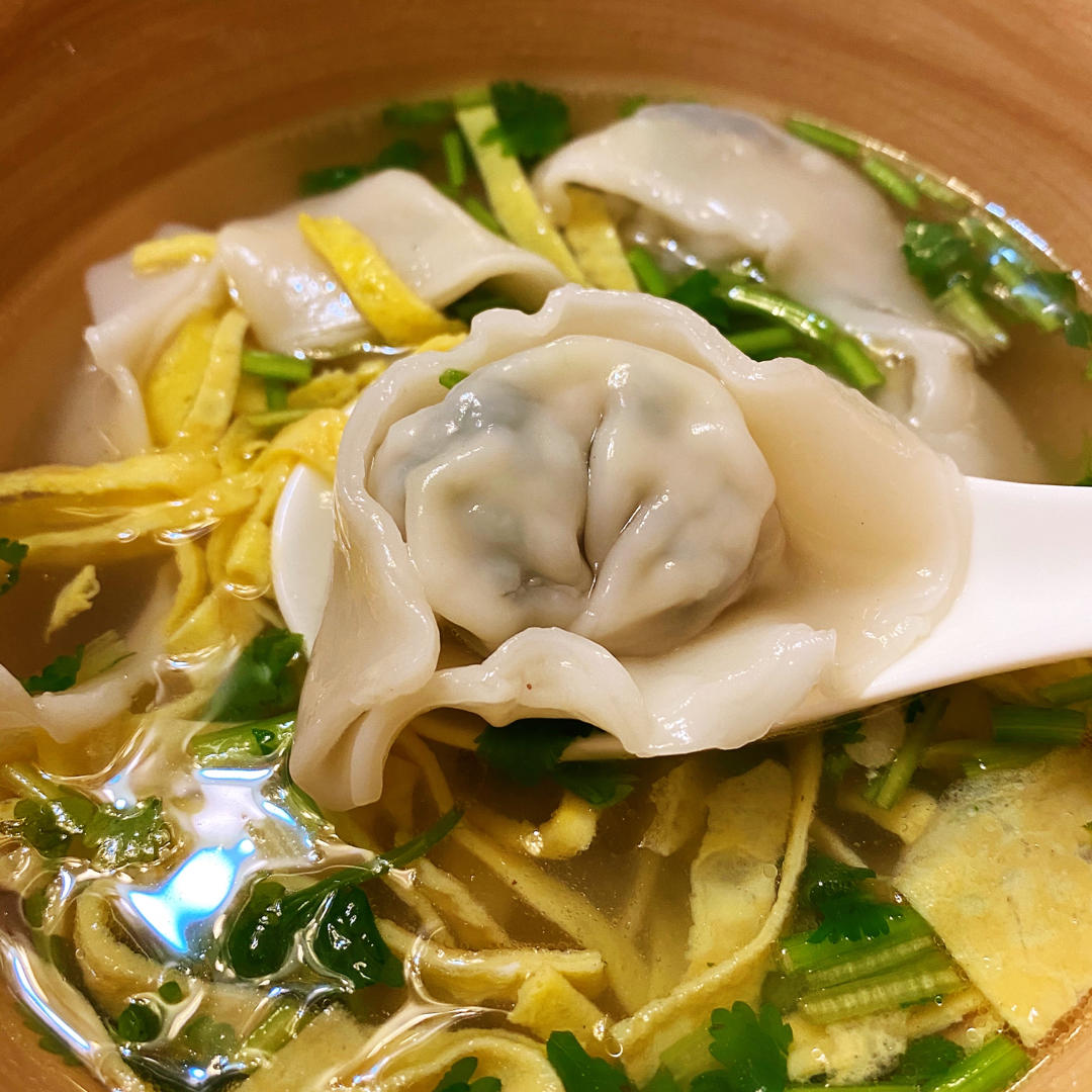 上海大馄饨包法