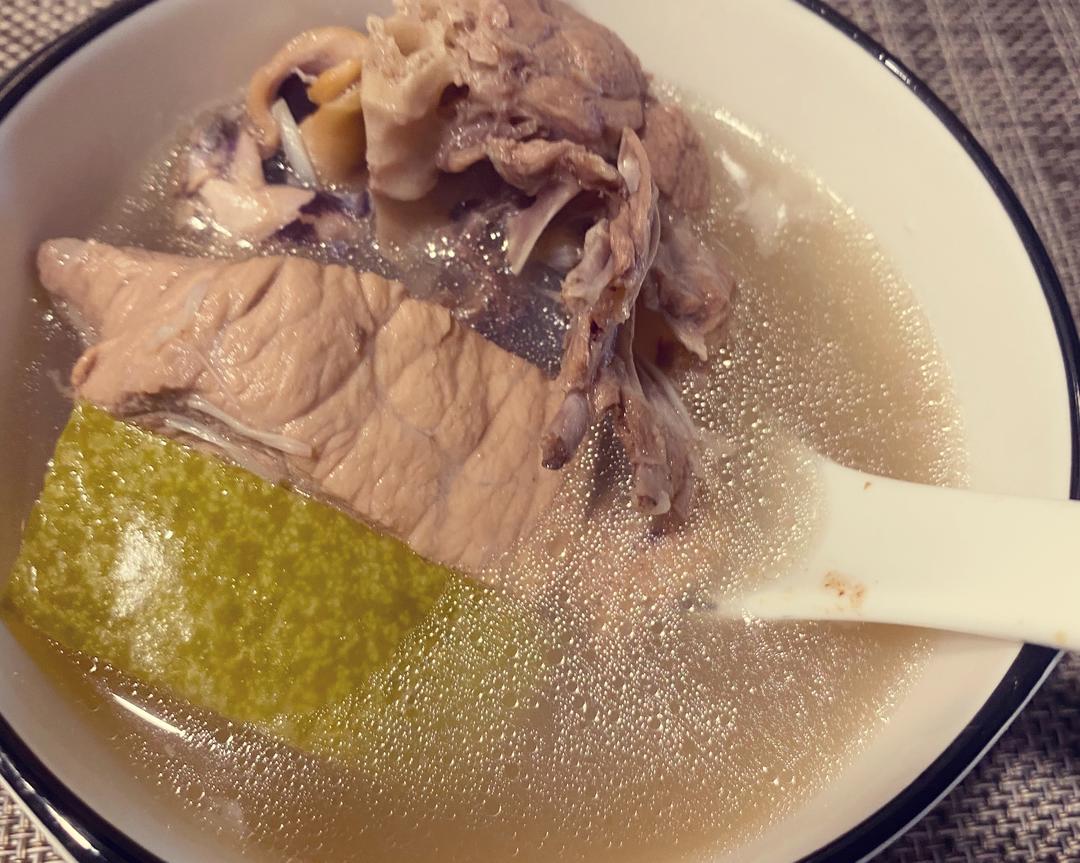 冬瓜瑶柱煲老鸭的做法