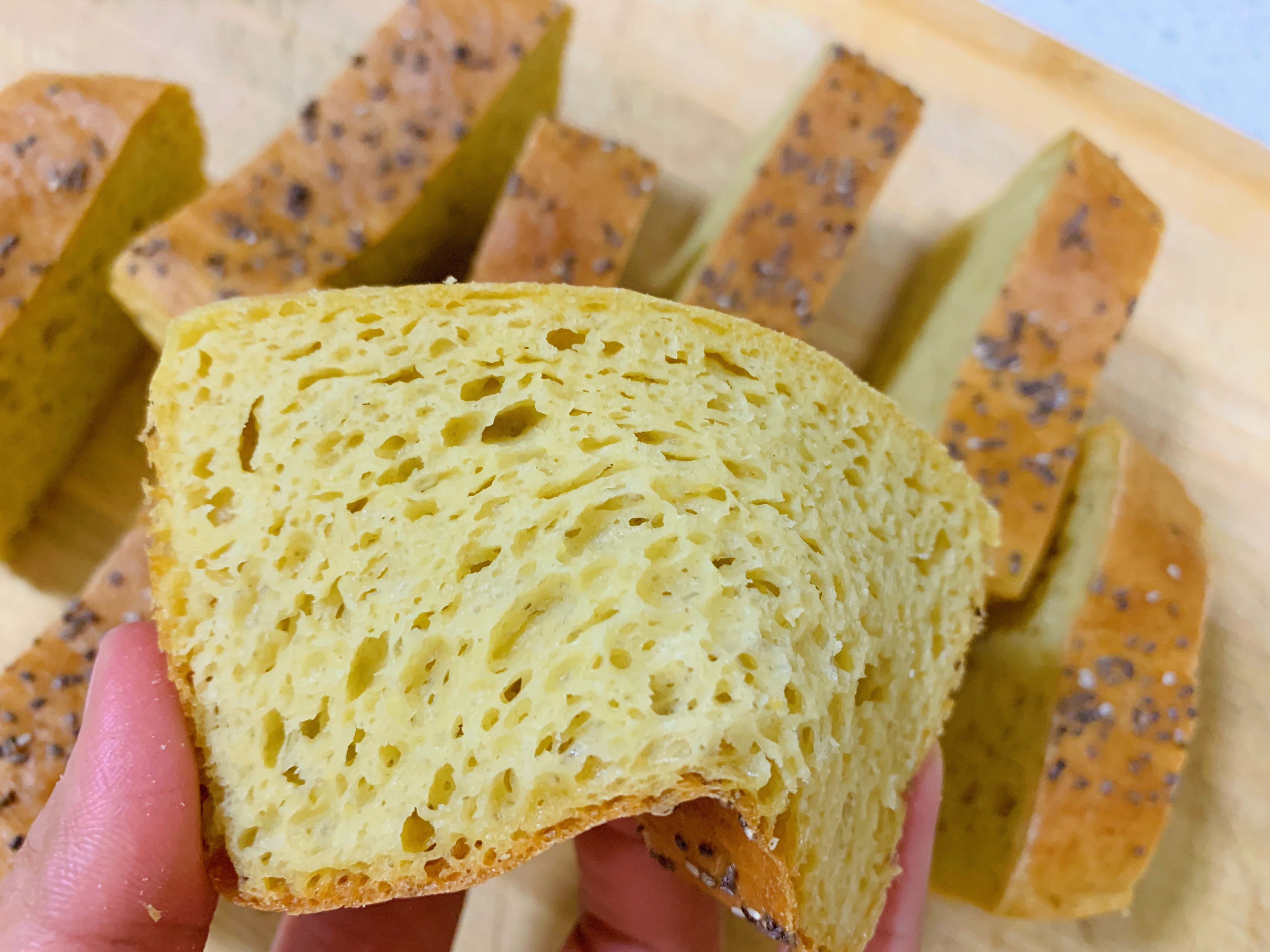 无糖无油玉米轻态面包（免揉面）的做法 步骤17