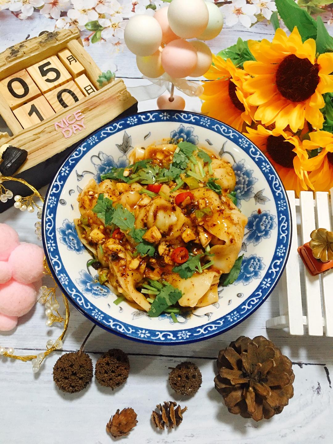 酸辣过瘾麻酱红油拌馄饨090909