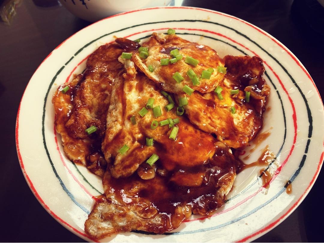 鸡蛋神仙吃法～给肉都不换的糖醋荷包蛋