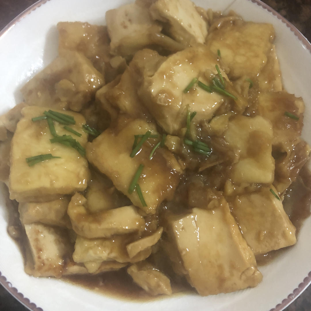 爆汁香煎豆腐