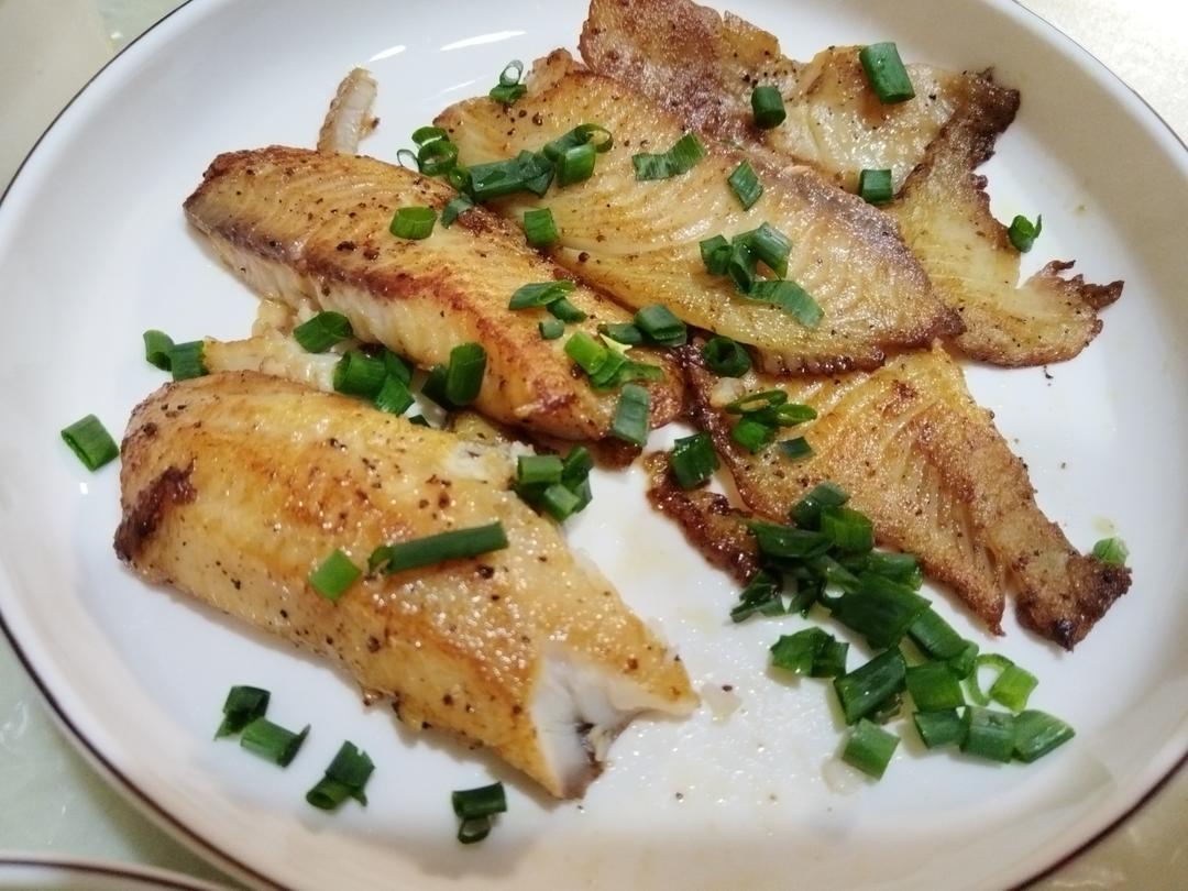 香煎鲷鱼片