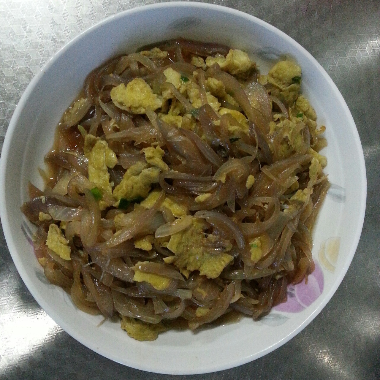 洋葱炒鸡蛋