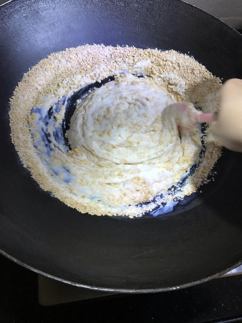 燕麦雪饼(用料少，简单版)