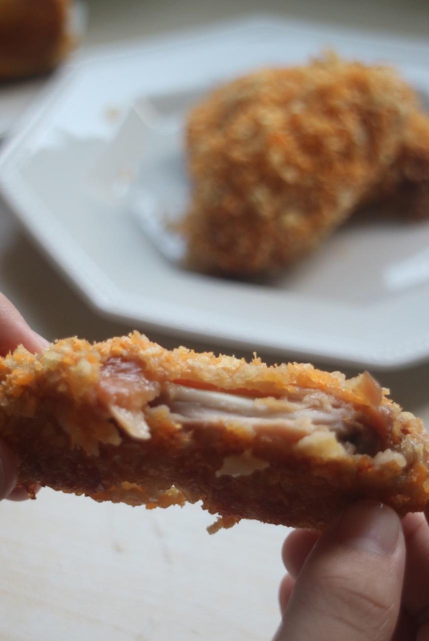直击KFC脆皮鸡腿