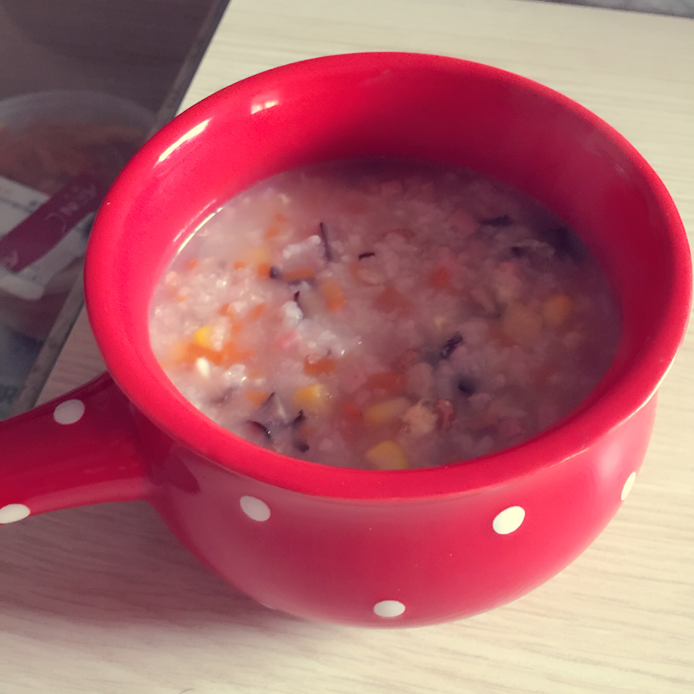 香菇鸡肉粥