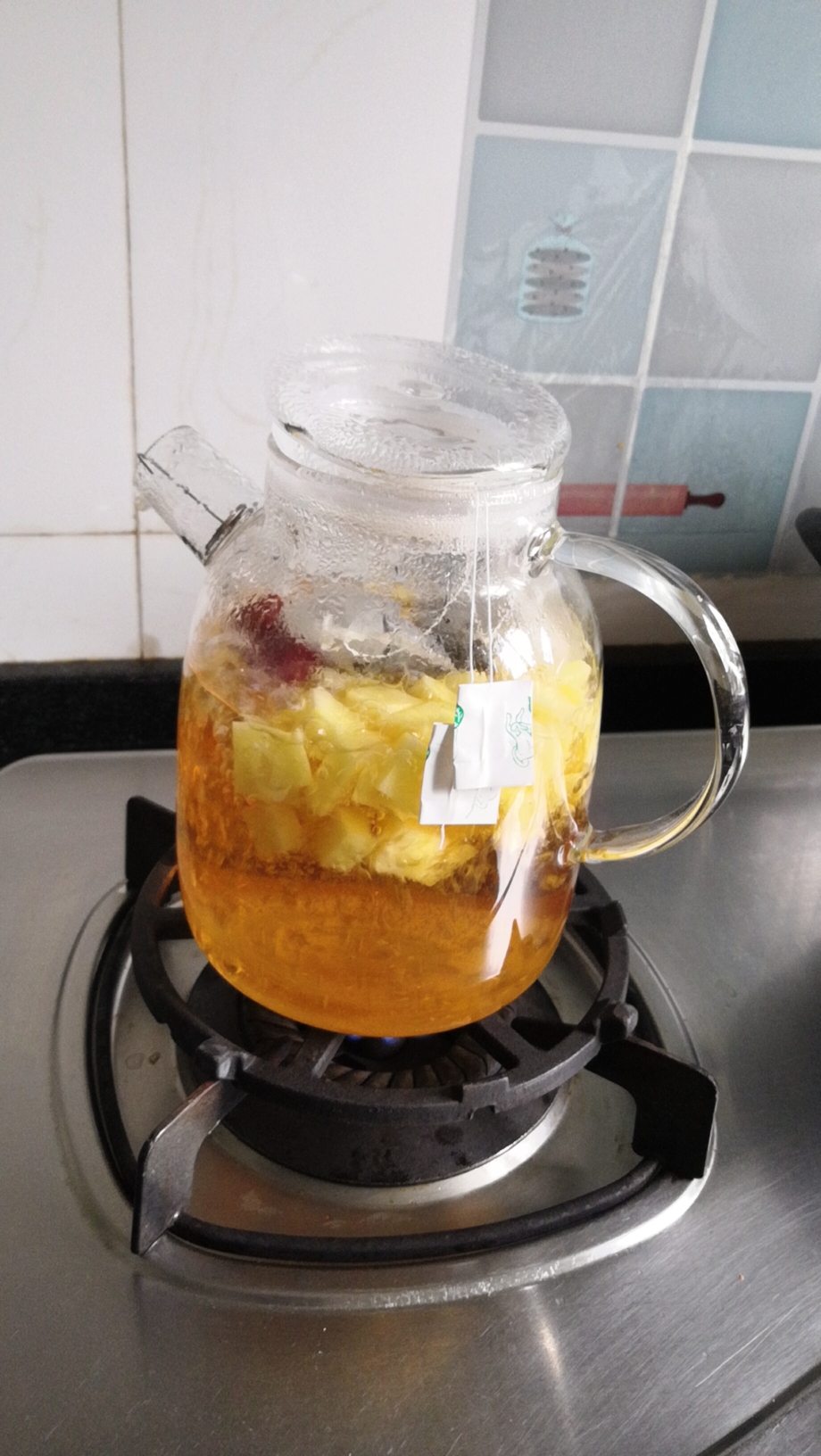 快手 红枣苹果🍎茶的做法