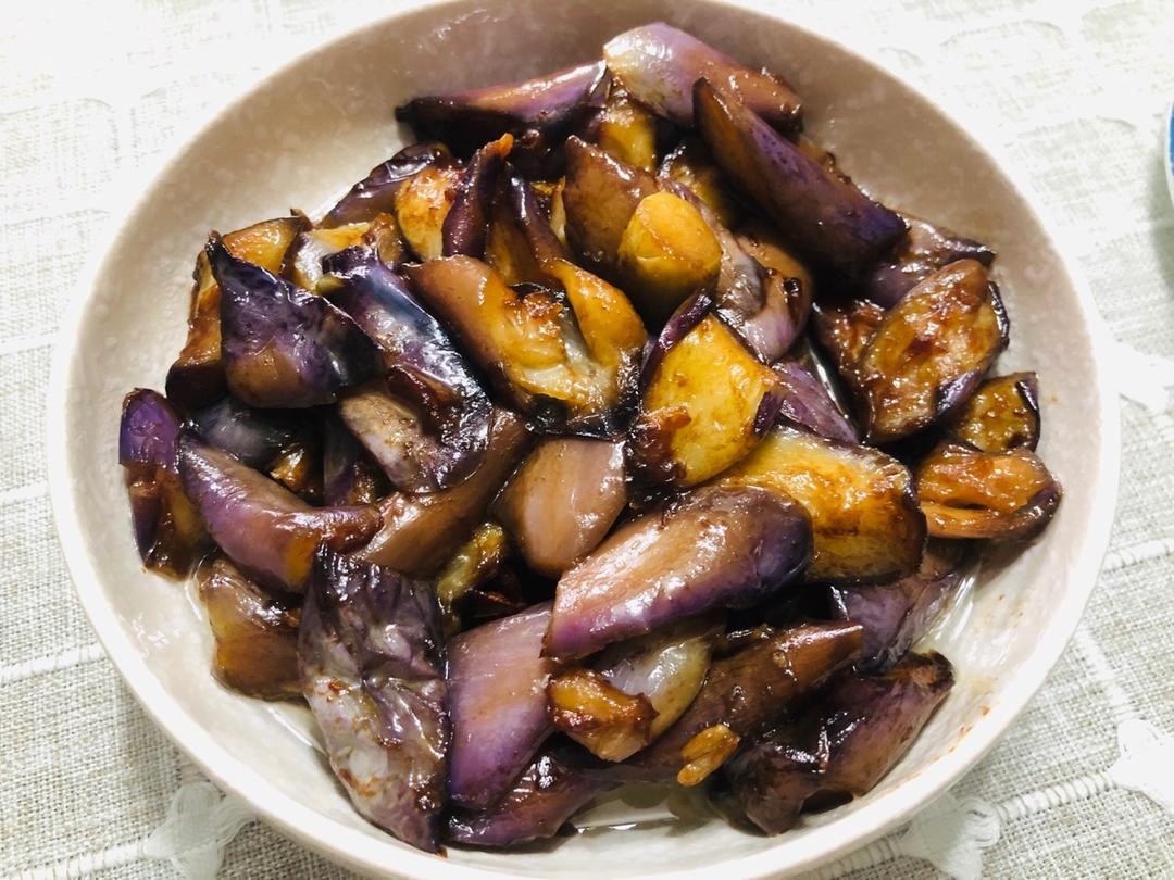 老丁的私房菜-油焖茄子