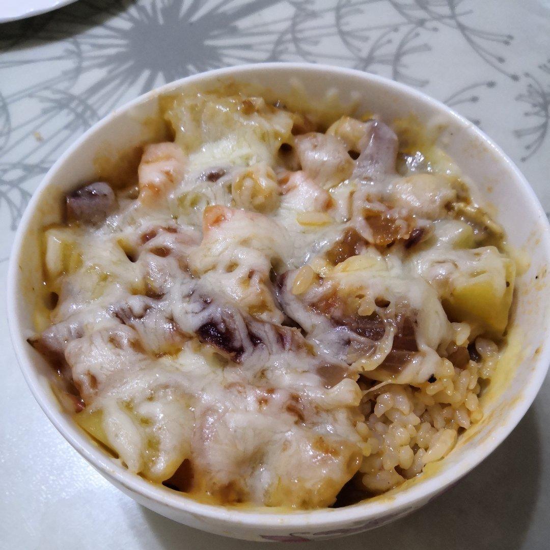 番茄鸡肉浓情焗饭【两人份】